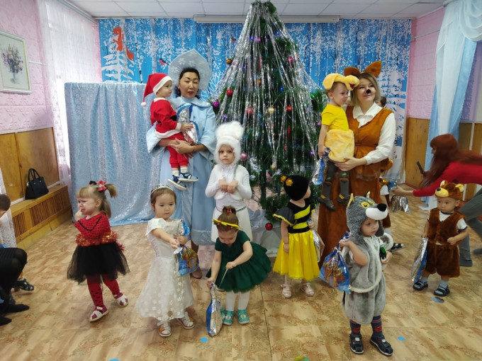 Малыши встречают Новый год Малыши встречают Новый год.